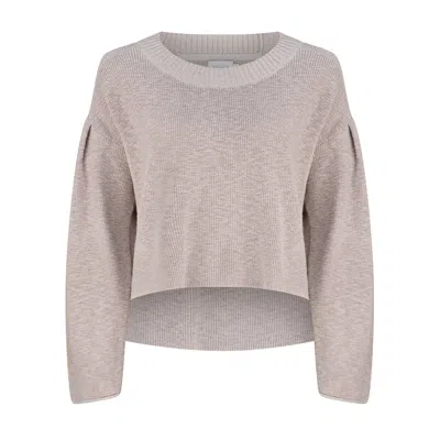 Dref By D Women's Neutrals Rapt Sweater - Pumice In Gray