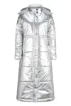 Dref By D Women's Pandora Puffer - Silver In Silver