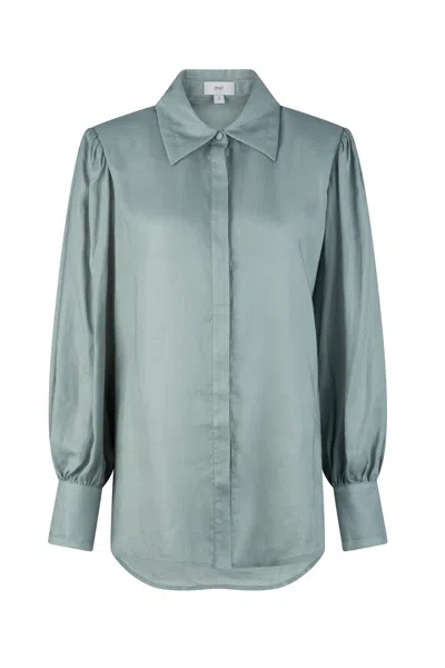 Dref By D Women's Prague Relaxed Shirt - Sea Blue