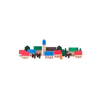 Dregeno Wooden Toy - Moutain Village