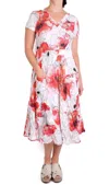 Dress Addict Jazy Dress In Multi In Multi