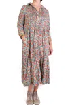 Dress Addict Jot Dress In Multi In Blue