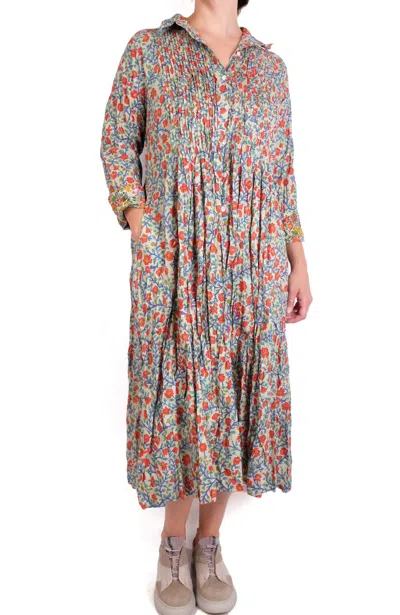 Dress Addict Jot Dress In Multi In Blue
