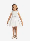 Dress & Fleur Baby Girls Dress With Headband In White