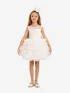 Dress & Fleur Girls Dress With Headband In White