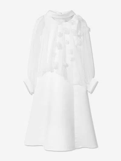 Dress & Fleur Babies'  Girls Occasion Dress In White