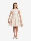 Dress & Fleur Girls Stylish Dress With Matching Bag In White