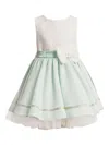Dress & Fleur Baby Girls Dress With Headband In Green