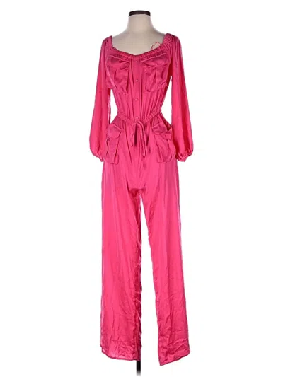Pre-owned Dress Day Jumpsuit In Pink