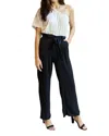 Dress Day Marvelous In Manhattan One-shoulder Jumpsuit In White/black In Multi
