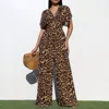 Dress Day Run The Wild Jumpsuit In Leopard Print In Animal Print