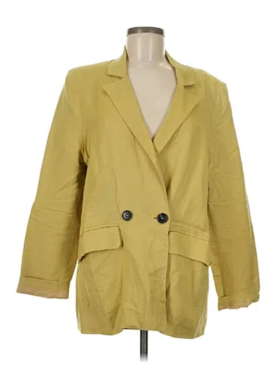 Pre-owned Dress Forum Blazer Jacket In Yellow