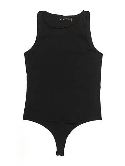 Pre-owned Dress Forum Bodysuit In Black