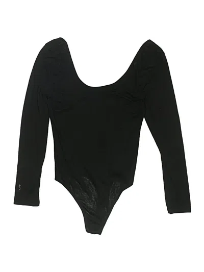 Pre-owned Dress Forum Bodysuit In Black
