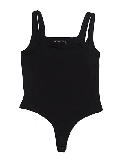 Pre-owned Dress Forum Bodysuit In Black
