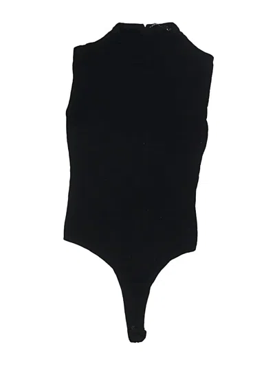 Pre-owned Dress Forum Bodysuit In Black