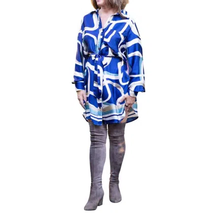 Dress Forum Bubble Bliss Dress In Blue