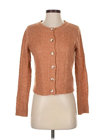Pre-owned Dress Forum Cardigan Sweater In Brown
