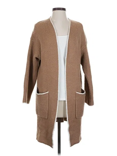 Pre-owned Dress Forum Cardigan Sweater In Tan
