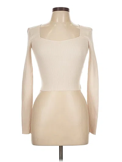 Pre-owned Dress Forum Cardigan Sweater In White