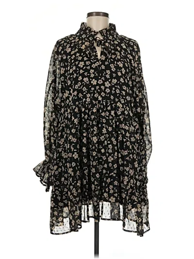 Pre-owned Dress Forum Casual Dress In Black