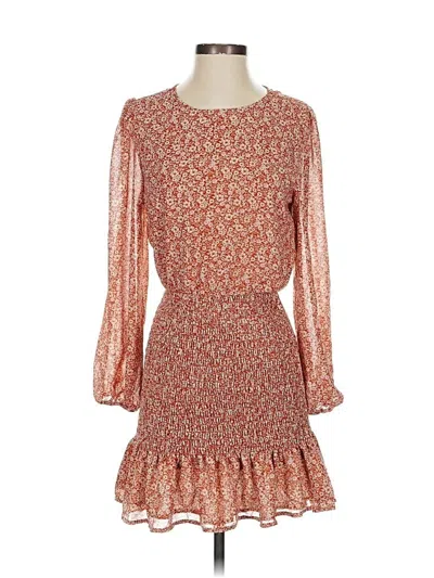 Pre-owned Dress Forum Casual Dress In Brown