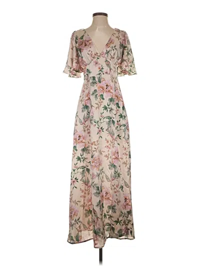 Pre-owned Dress Forum Casual Dress In Brown