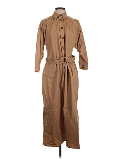 Pre-owned Dress Forum Casual Dress In Brown