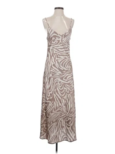 Pre-owned Dress Forum Casual Dress In Brown