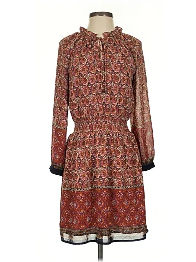 Pre-owned Dress Forum Casual Dress In Burgundy