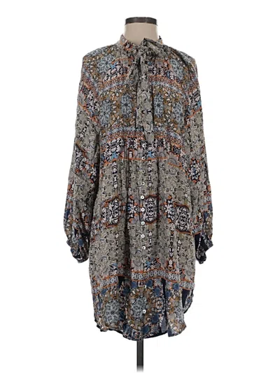 Pre-owned Dress Forum Casual Dress In Gray