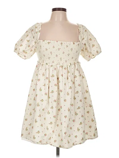 Pre-owned Dress Forum Casual Dress In Ivory