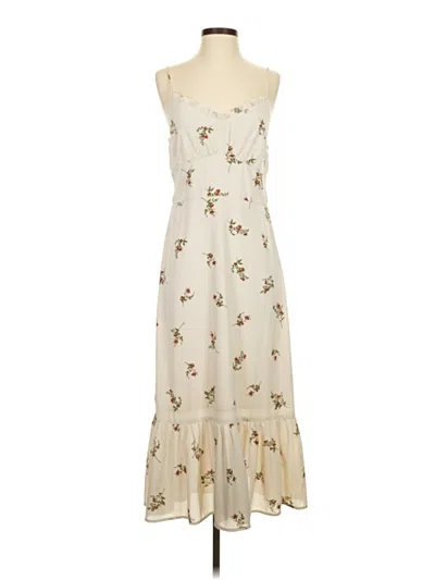 Pre-owned Dress Forum Casual Dress In Ivory