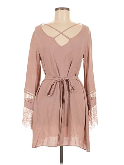 Pre-owned Dress Forum Casual Dress In Tan