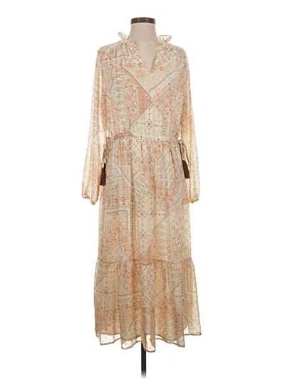 Pre-owned Dress Forum Casual Dress In Tan
