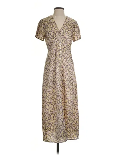 Pre-owned Dress Forum Casual Dress In Tan