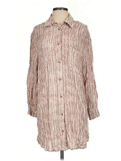 Pre-owned Dress Forum Casual Dress In Tan