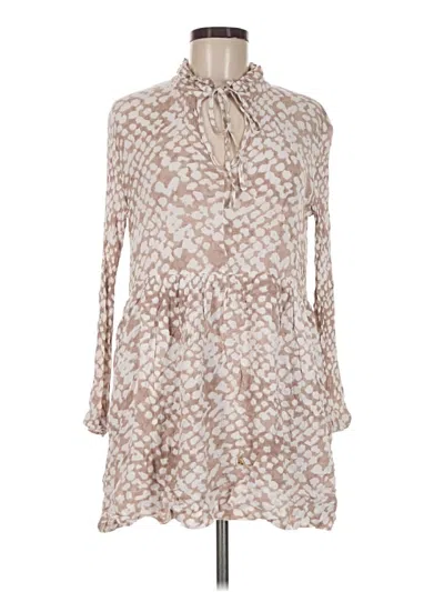 Pre-owned Dress Forum Casual Dress In Tan