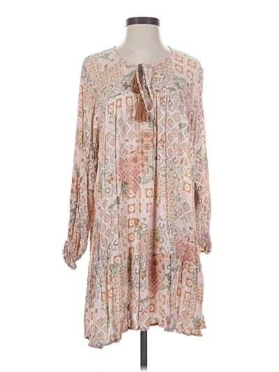 Pre-owned Dress Forum Casual Dress In Tan