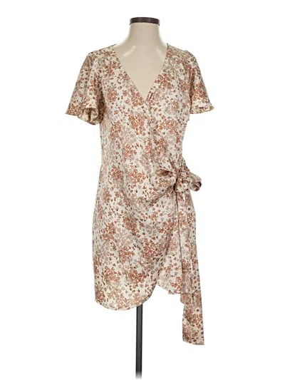 Pre-owned Dress Forum Casual Dress In Tan