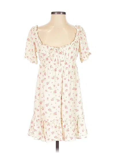 Pre-owned Dress Forum Casual Dress In White