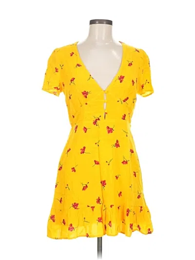 Pre-owned Dress Forum Casual Dress In Yellow