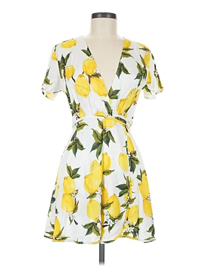 Pre-owned Dress Forum Casual Dress In Yellow
