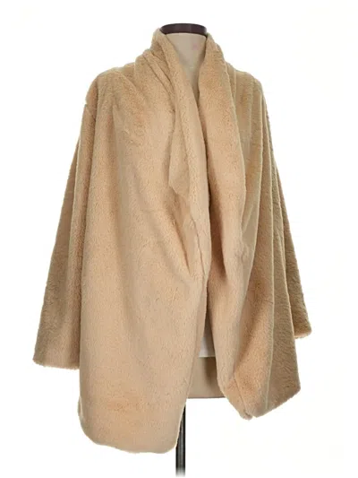Pre-owned Dress Forum Coat In Tan