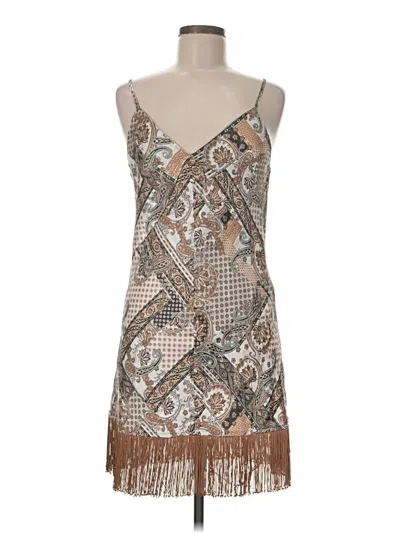 Pre-owned Dress Forum Cocktail Dress In Brown