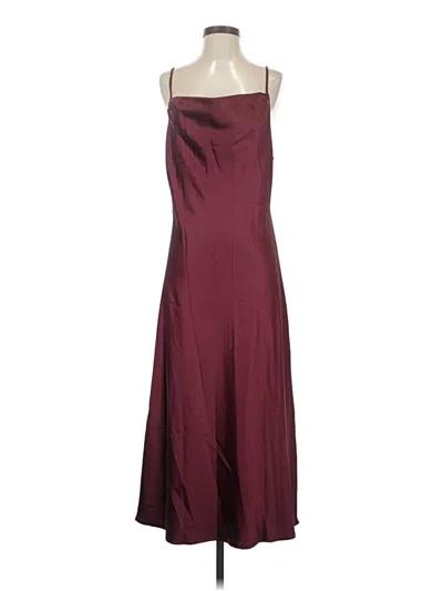 Pre-owned Dress Forum Cocktail Dress In Burgundy