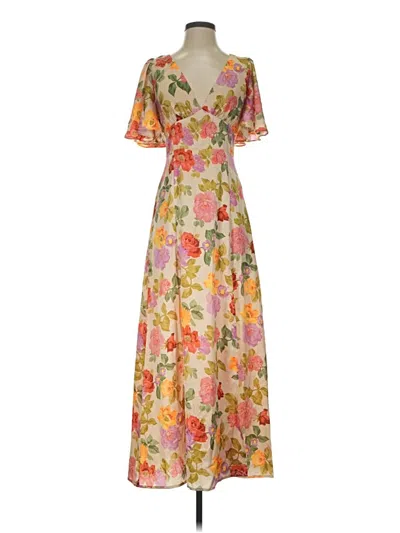 Pre-owned Dress Forum Cocktail Dress In Orange