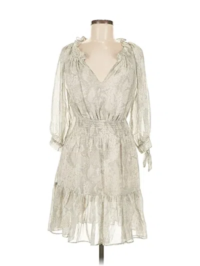 Pre-owned Dress Forum Cocktail Dress In Silver