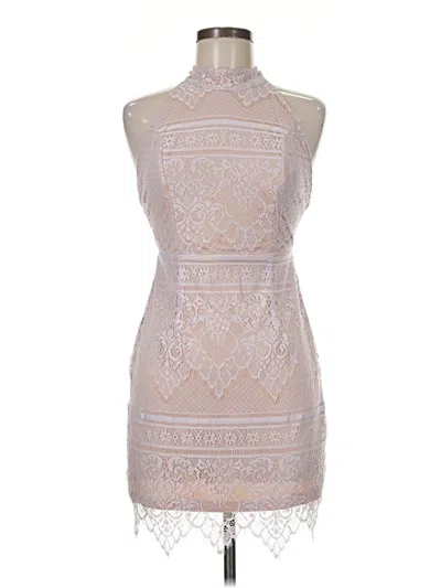 Pre-owned Dress Forum Cocktail Dress In Tan