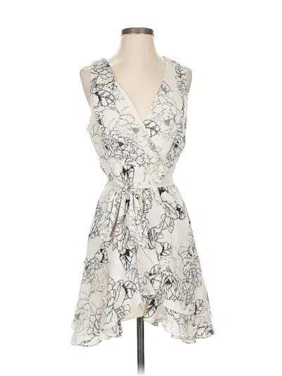 Pre-owned Dress Forum Cocktail Dress In White